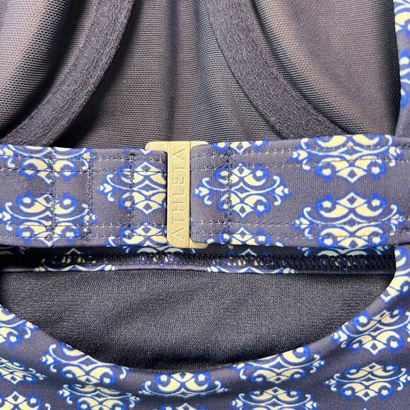 ATHLETA Tangier Tankini‎ Blue Geometric Print Swim Top and Kara Shorts 38 B/C - Picture 5 of 13